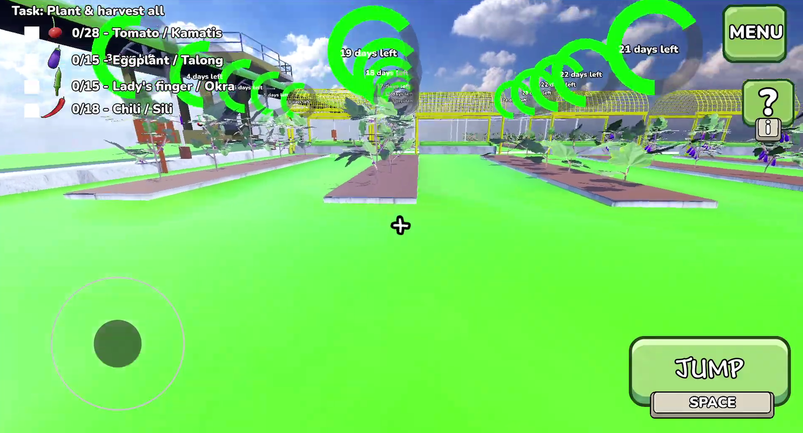 Seedling Sort game screenshot